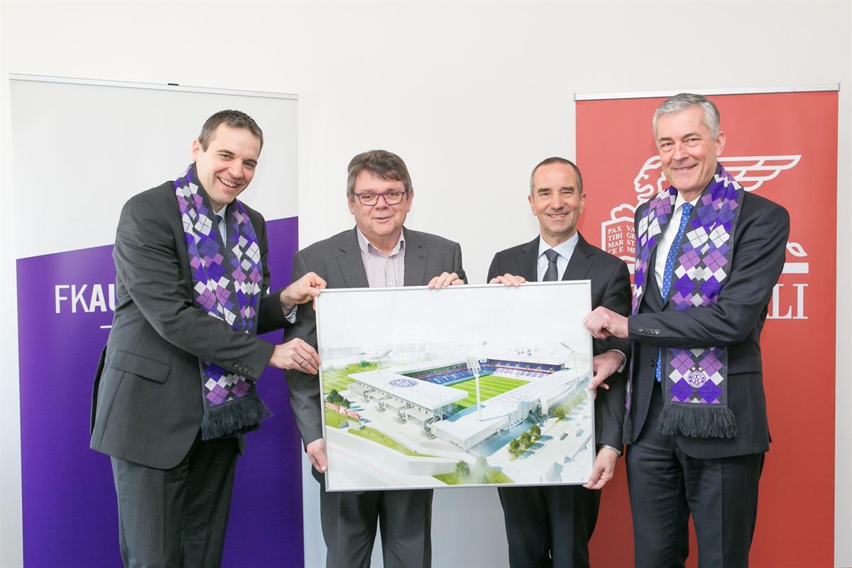 Verlängerung der Partnerschaft der Generali Versicherung mit dem FK Austria Wien