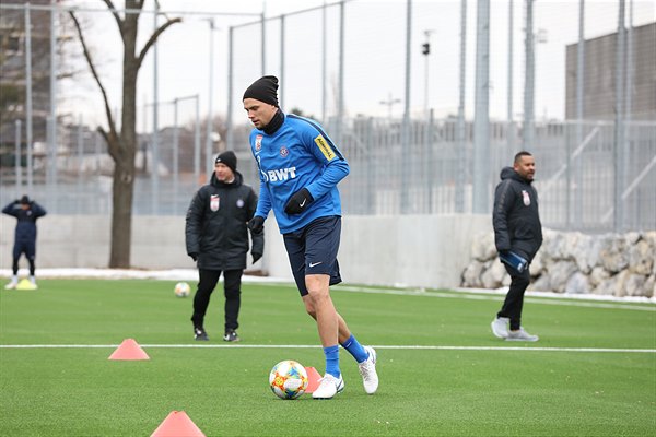 Austria Wien: Sebastian Boenisch ist als Trainingsgast dabei - Bild © Austria Wien Sebastian Boenisch, Austria Wien
