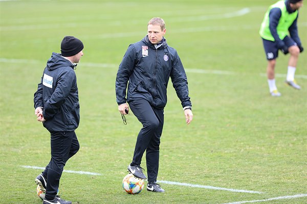 Robert Ibertsberger (Interimstrainer Austria Wien): „Wir müssen den Spielwitz wieder reinbringen“ - Bild © Austria Wien Austria Wien, Robert Ibertsberger