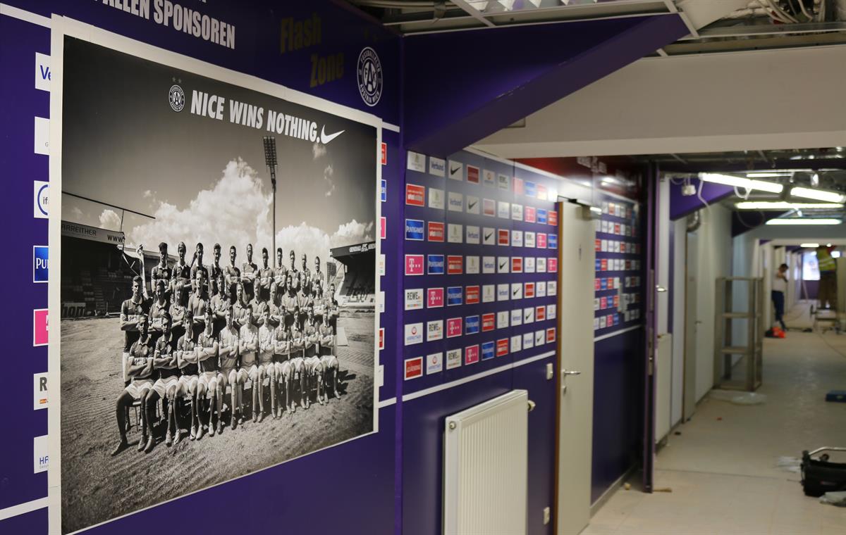 Generali-Arena  Stand 4. Jänner 2017