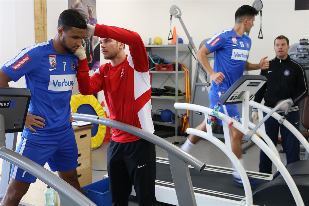 FK Austria Wien - Leistungstests in der Austria-Akademie