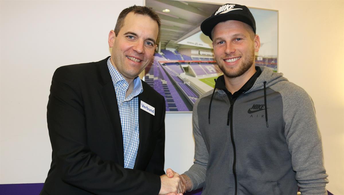 FK Austria Wien - 201617 - Alex Grünwald verlängert seinen Vertrag