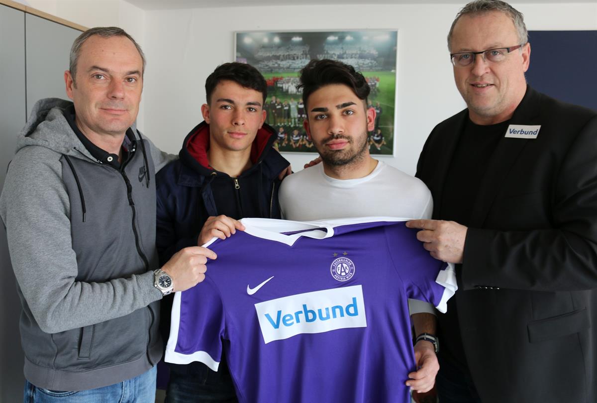 FK Austria Wien - Anouar El Moukhantir und Muhammed Okunakol verlängern ihren Vertrag