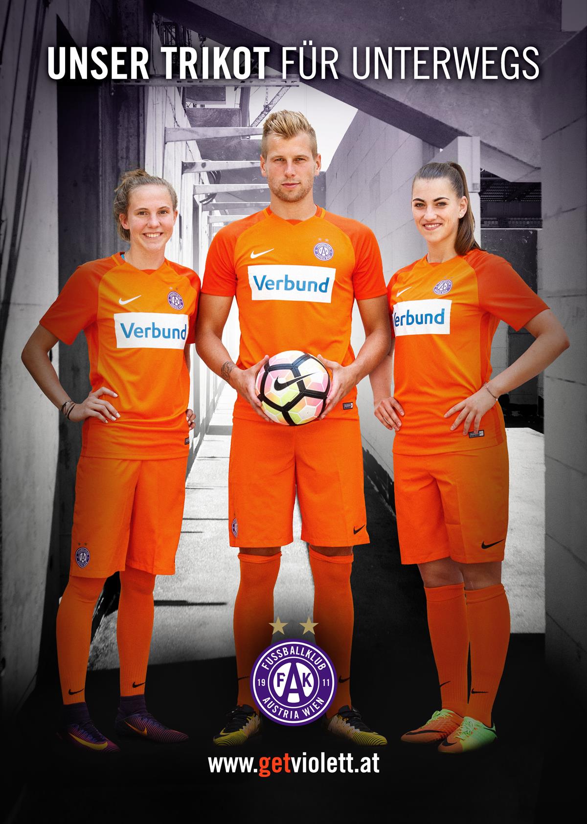 FK Austria Wien - 201718 -  das neue Auswärtstrikot