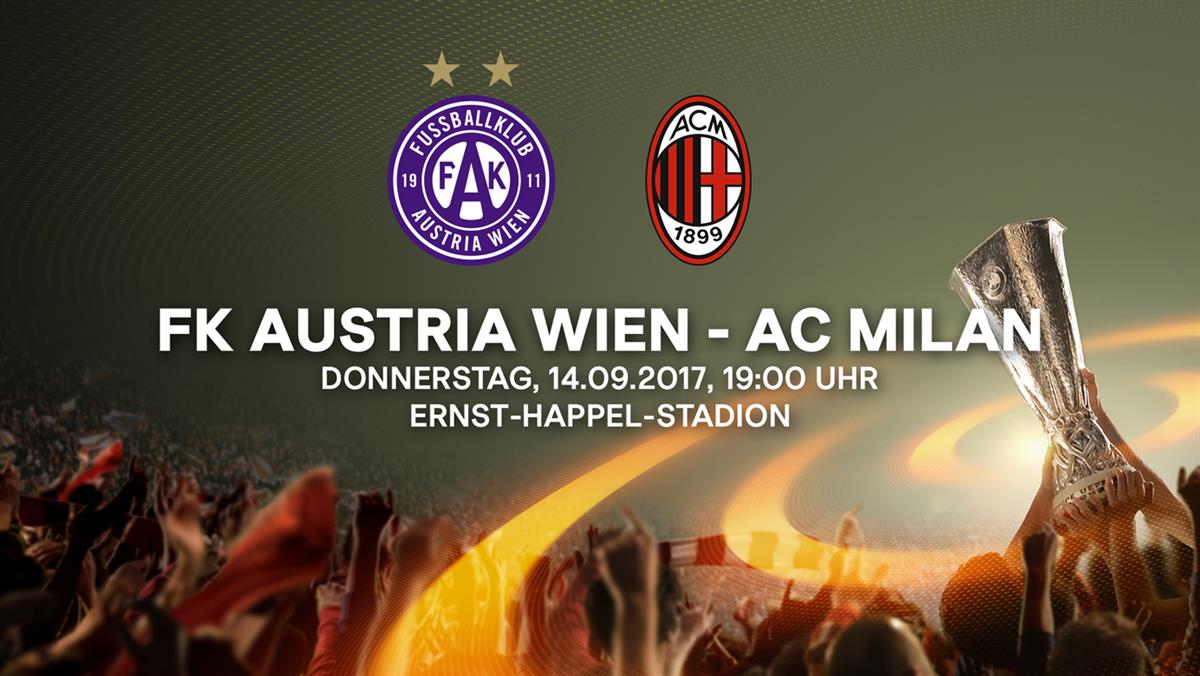 FK Austria Wien vs. AC Milan