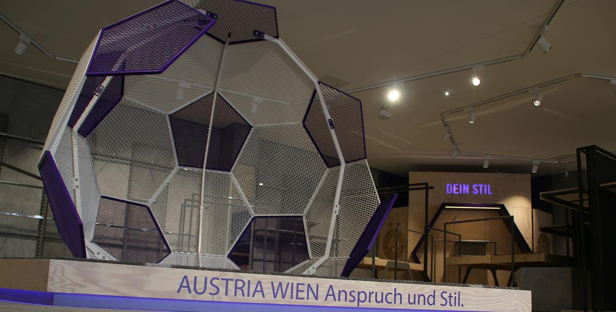Neuer Fanshop von Austria Wien