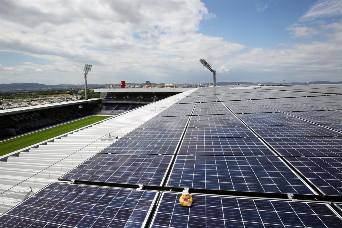 Generali-Arena, Photovoltaikanlage