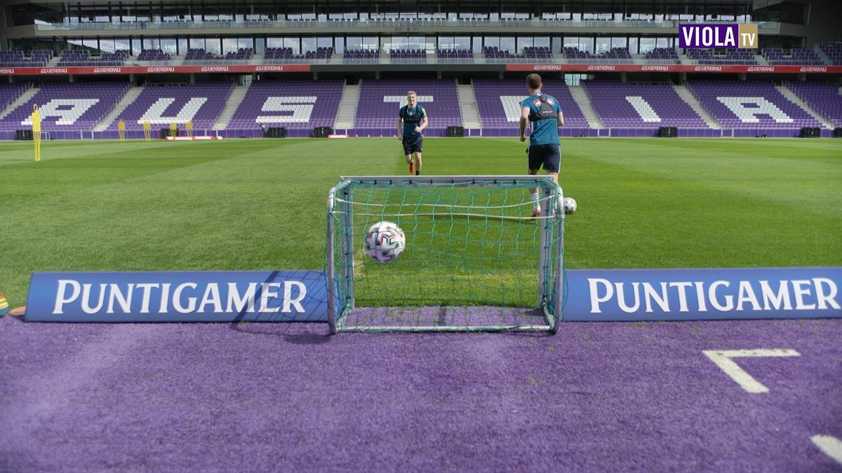 Spieler im Training