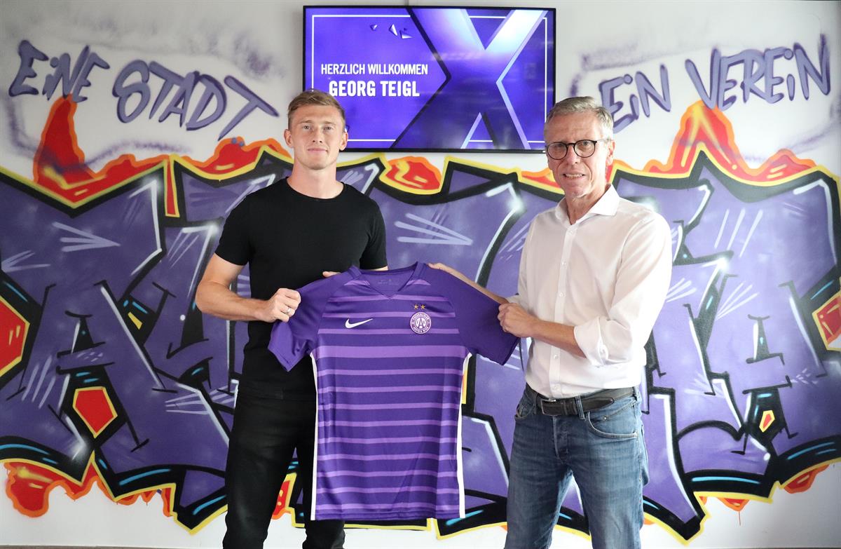 Austria Wien holt Georg Teigl aus der deutschen Bundesliga