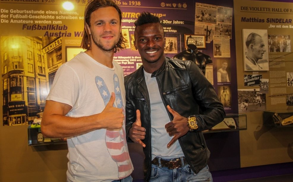 Richard Windbichler und Larry Kayode