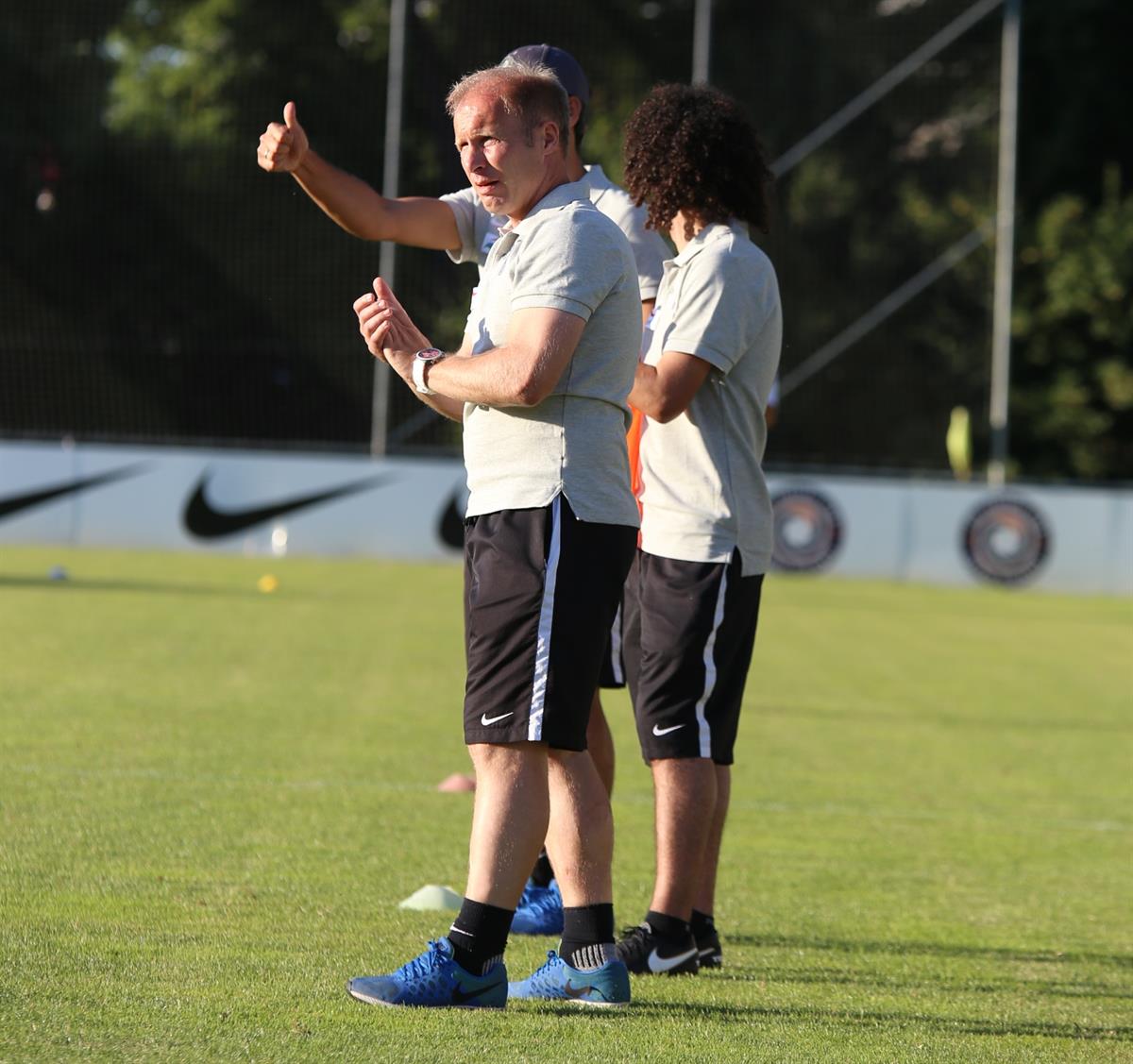 1. Spiel der Special Violets gegen die CP-Nationalmannschaft