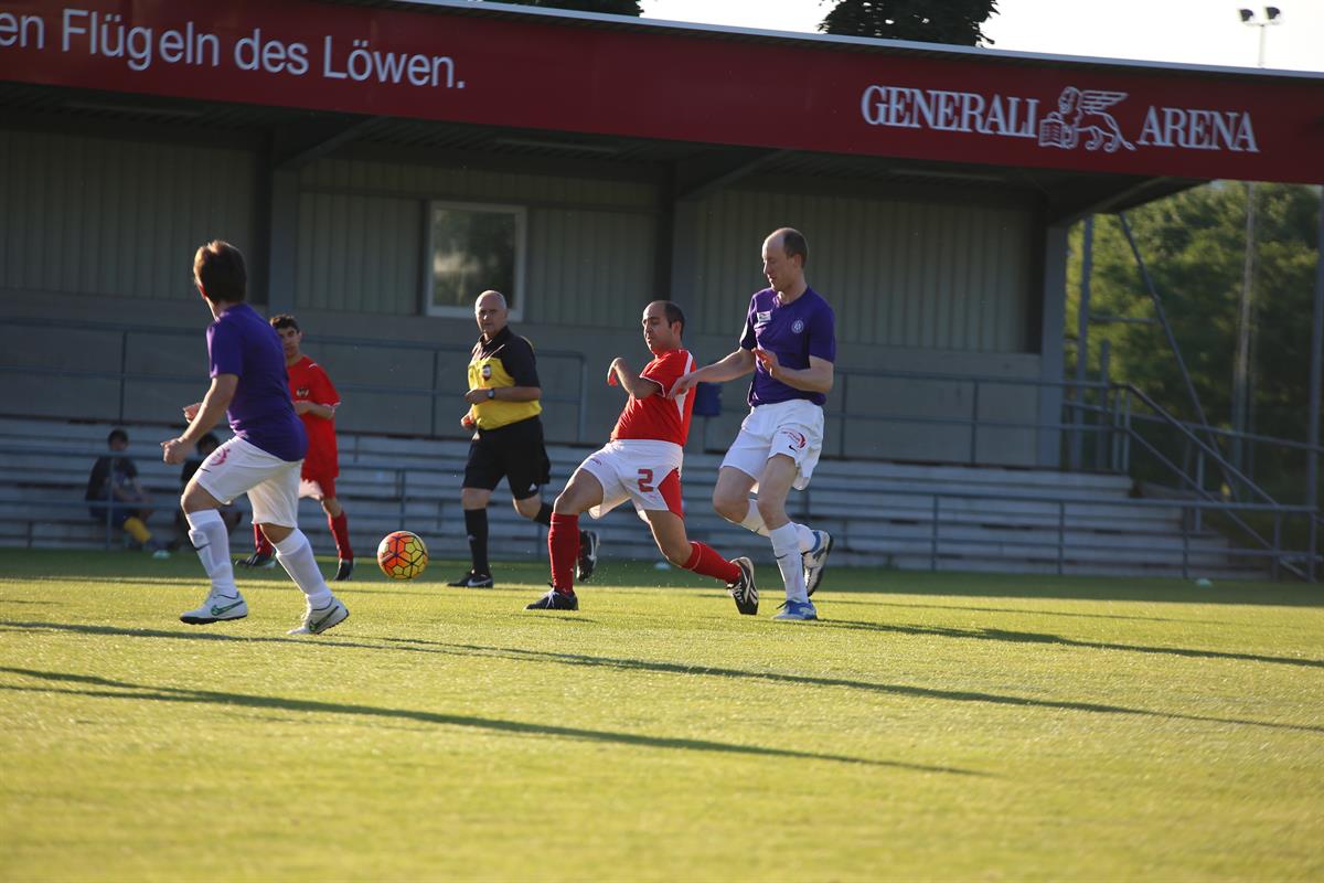 1. Spiel der Special Violets gegen die CP-Nationalmannschaft