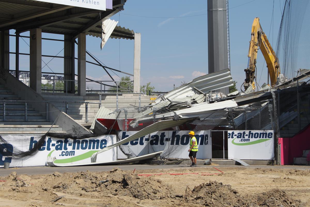 Bau Generali-Arena Neu - Stand 11. Juli 2016