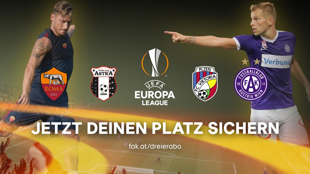 UEFA Europa League Dreierabo - zur freien Verwendung